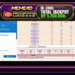 Bukti Jp MEME4D Togel Online 17 April 2025