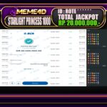 Bukti Jp MEME4D Slot Online 11 April 2025