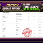 Bukti Jp MEME4D Slot Online 24 Mei 2025