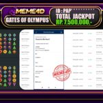 Bukti Jp MEME4D Slot Online 20 Mei 2025