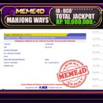 Bukti Jp MEME4D Slot Online 11 Mei 2025