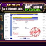 Bukti Jp MEME4D Slot Online 21 Juni 2025