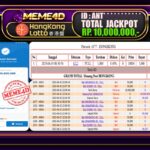 Bukti Jp MEME4D Togel Online 01 Juli 2025