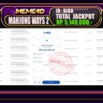 Bukti Jp MEME4D Slot Online 22 Juli 2025