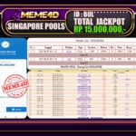 Bukti Jp MEME4D Togel Online 01 Juli 2025