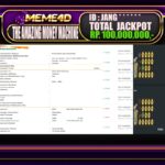 Bukti Jp MEME4D Slot Online 20 Juli 2025