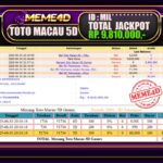 Bukti Jp MEME4D Togel Online 01 Juli 2025