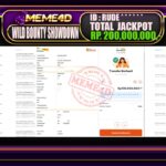 Bukti Jp MEME4D Slot Online 19 Juli 2025