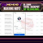 Bukti Jp MEME4D Slot Online 21 Juli 2025