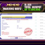 Bukti Jp MEME4D Slot Online 08 Juli 2025