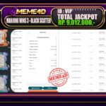 Bukti Jp MEME4D Slot Online 03 Juli 2025