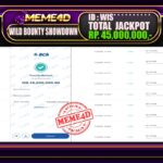 Bukti Jp MEME4D Slot Online 02 Juli 2025