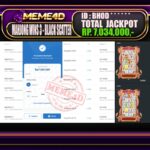 Bukti Jp MEME4D Slot Online 02 AGUSTUS 2025