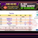 Bukti Jp MEME4D Togel Online 01 AGUSTUS 2025