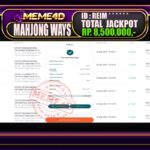Bukti Jp MEME4D Slot Online 30 September 2025