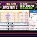 Bukti Jp MEME4D Casino Online 28 September 2025