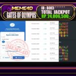 Bukti Jp MEME4D Slot Online 05 Oktober 2025