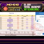 Bukti Jp MEME4D Togel Online 01 Oktober 2025