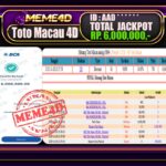 Bukti Jp MEME4D Togel Online 27 November 2025