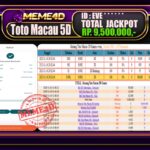 Bukti Jp MEME4D Togel Online 17 November 2025