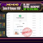Bukti Jp MEME4D Slot Online 19 November 2025