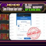 Bukti Jp MEME4D Slot Online 16 November 2025