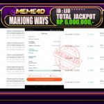 Bukti Jp MEME4D Slot Online 15 Januari 2026