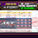 Bukti Jp MEME4D Togel Online 26 February 2026