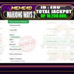 Bukti Jp MEME4D Slot Online 28 February 2026