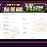 Bukti Jp MEME4D Slot Online 16 March 2026