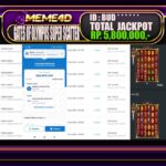 Bukti Jp MEME4D Slot Online 13 April 2026