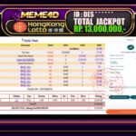 Bukti Jp MEME4D Togel Online 14 April 2026