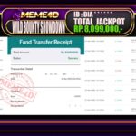 Bukti Jp MEME4D Slot Online 21 April 2026
