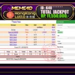 Bukti Jp MEME4D Togel Online 20 April 2026