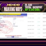 Bukti Jp MEME4D Slot Online 20 April 2026