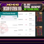 Bukti Jp MEME4D Slot Online 21 April 2026