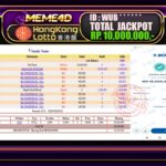 Bukti Jp MEME4D Togel Online 09 April 2026