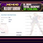 Bukti Jp MEME4D Slot Online 22 Juni 2026