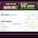Bukti Jp MEME4D Slot Online 07 Juni 2026