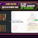 Bukti Jp MEME4D Slot Online 23 Juli 2026