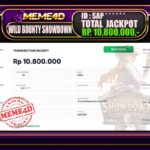 Bukti Jp MEME4D Slot Online 31 Juli 2026