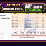 Bukti Jp MEME4D Togel Online 23 Juli 2026
