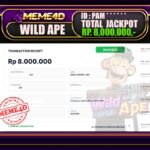 Bukti Jp MEME4D Slot Online 4 Agustus 2026