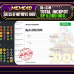 Bukti Jp MEME4D Togel Online 5 Agustus 2026
