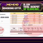 Bukti Jp MEME4D Togel Online 2 Agustus 2026