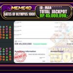 Bukti Jp MEME4D Slot Online 2 Agustus 2026